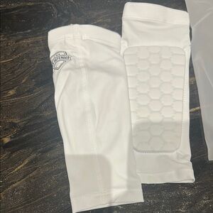 Shin Defender Kids XS white